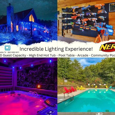 Ryes And Shine Bootlegger'S Cabin! Hot Tub* Pool* Arcade* Billiards *Ev * Pet Friendly Sevierville Extérieur photo